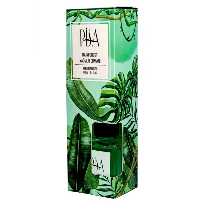 Rain Forest Yağmur Ormanı Çubuklu Oda Kokusu, Reed Diffuser, 100 ml