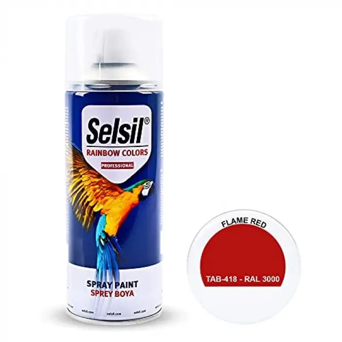 Rainbow 400 Ml Sprey Boya Ateş Kırmızı 3000