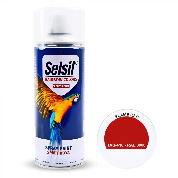 Rainbow 400 Ml Sprey Boya Ateş Kırmızı 3000