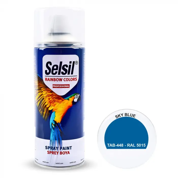 Rainbow 400 Ml Sprey Boya Gökyüzü Mavi 5015
