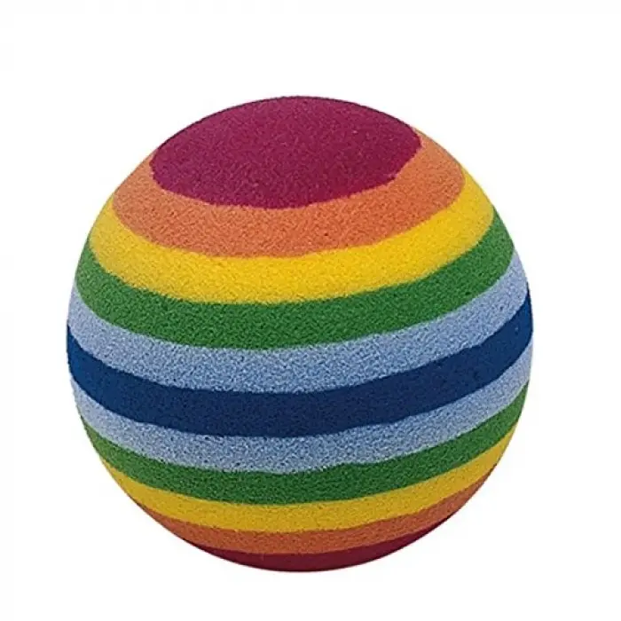 Rainbow Ball kedi oyun topu