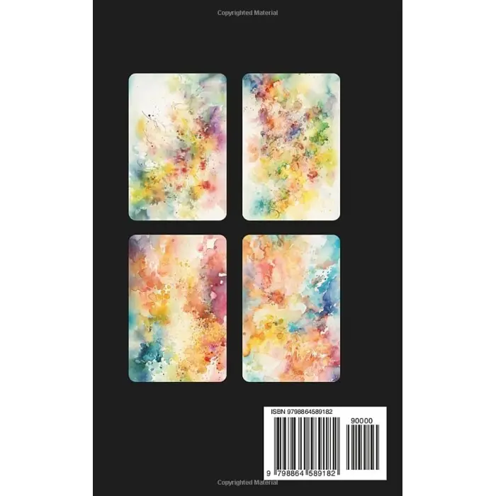 Raınbow Blotch -, Coloring Book, AI Mini Reverse