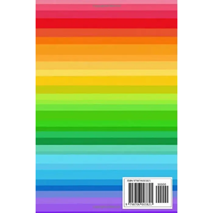 Rainbow Notebook: Gradient Rainbow Pride Colors - Size (6 x 9 inches) 120 pages lined