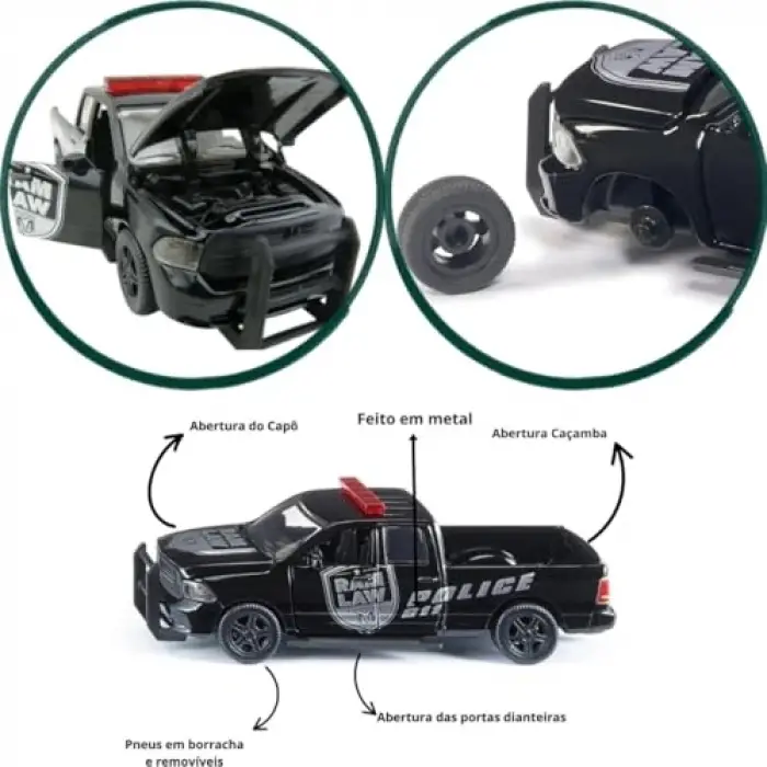 Ram 1500 US Polis Aracı Oyuncak
