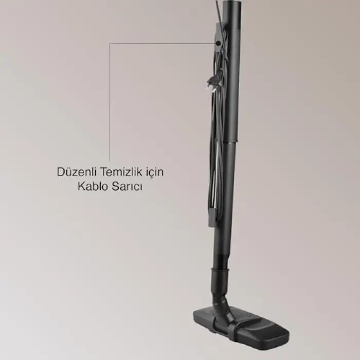 Range Vector Kablolu Dik Süpürge Turbo Başlık 0,5 L Toz Hacmi