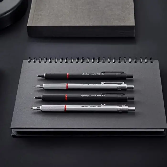Rapid Pro Mekanik Kurşun Kalem, Gümüş, 0.7 mm