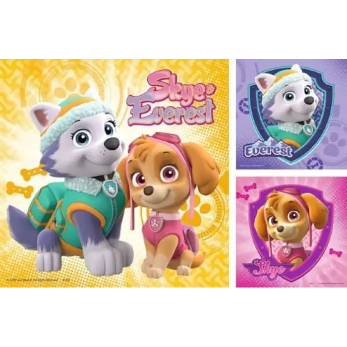 Ravensburger 3x49 Parça Paw Patrol Skye Puzzle-080083