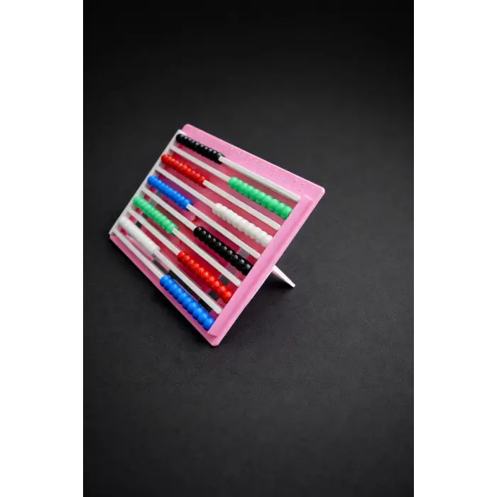 Rayylı Mihsap Abaküs (Pembe)