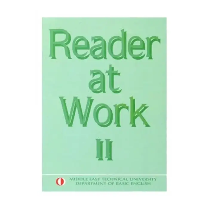 Reader at Work 2 TYB338433181D220114065837 Odtü Yayınları