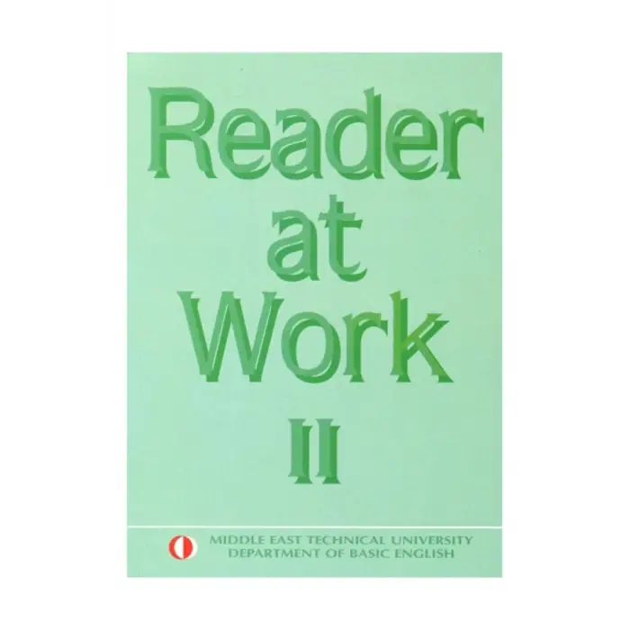 Reader at Work 2 TYB338433181D220114065837 Odtü Yayınları