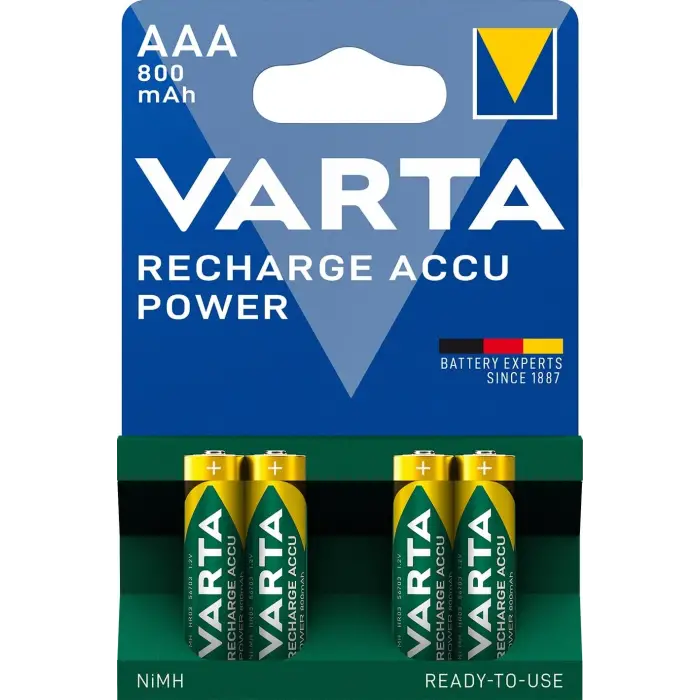 RECHARGE ACCU Power AAA 800mAh Blister 4