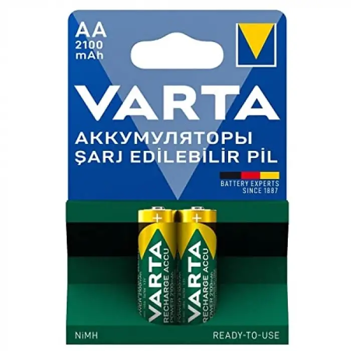 Rechargeable Accu 2 AA 2100 mAh R2U