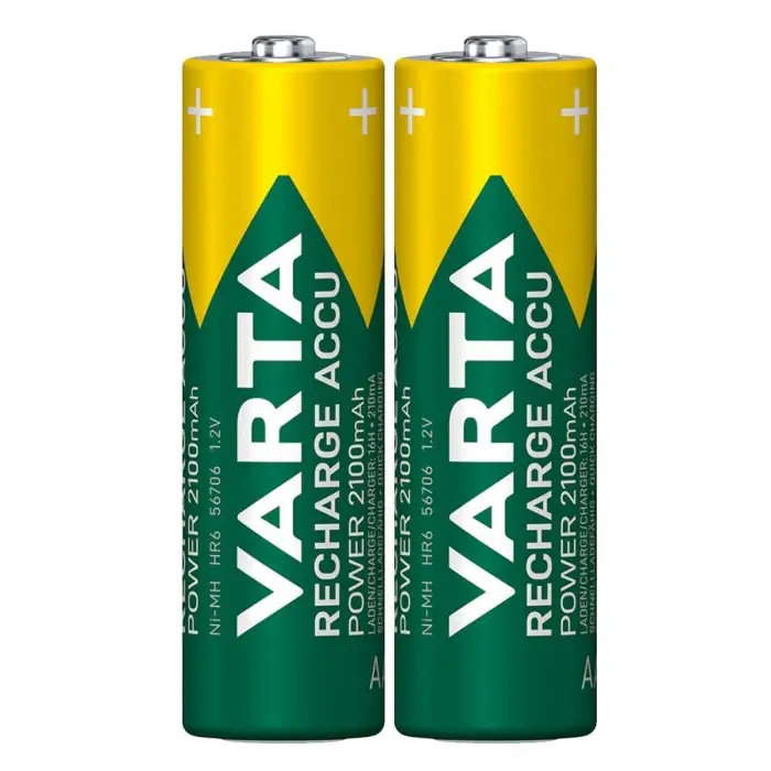 Rechargeable Accu 2 AA 2100 mAh R2U