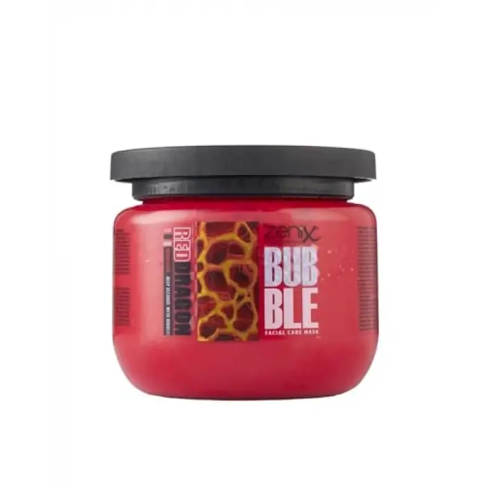 red bubble face mask 300 ml