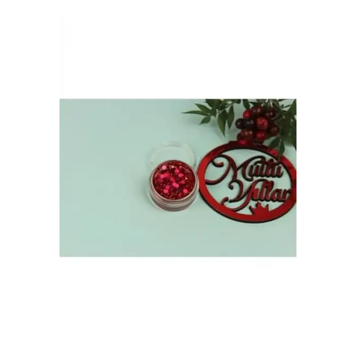 Red Cap Girl - Jel Formlu Doğal Glitter