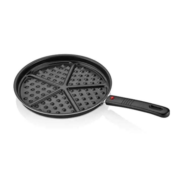 Redio Waffle Tava, %100 Alüminyum Gövde, 26 cm