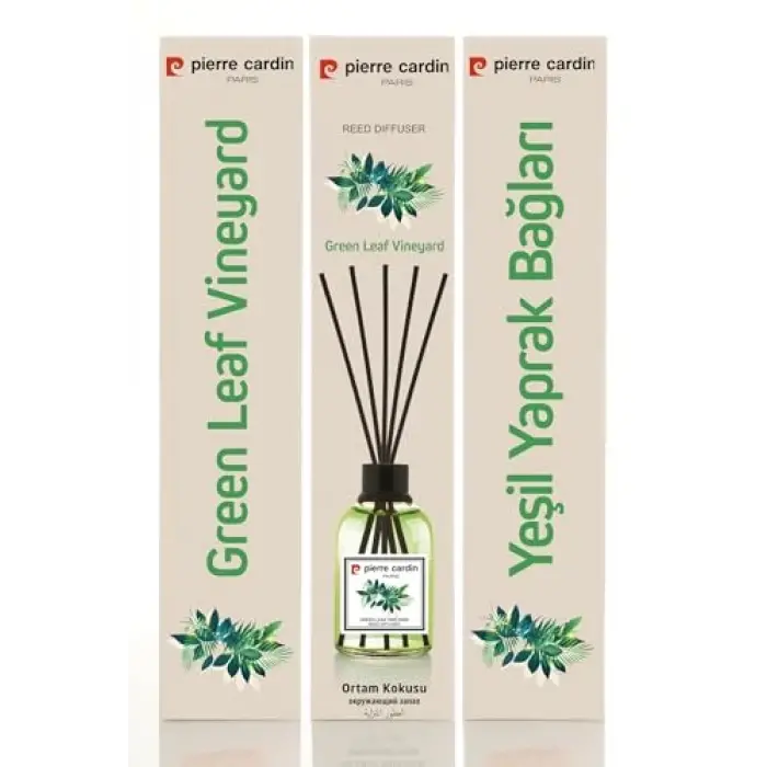 Reed Diffuser 110 ml - Green Leaf Vineyard – Yeşil Yaprak Bağları Oda Kokusu