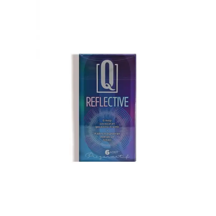 Reflective 6lı Prezervatif