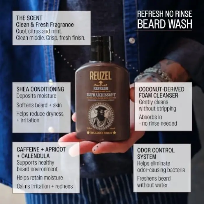 Refresh No Rinse Sakal Yıkama 100 ml