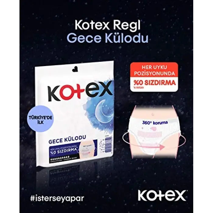 Regl Gece Külodu 2li 1 Paket