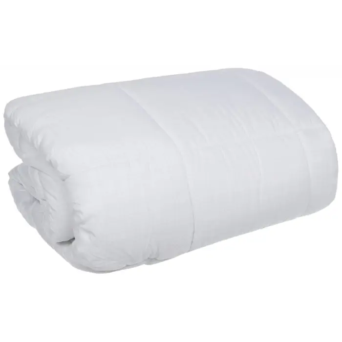 Relax Düz Polyester Yorgan, Beyaz, King Size