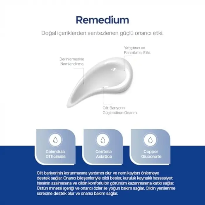 Remedium SOS Cica+ Bakım Kremi | 50 ml