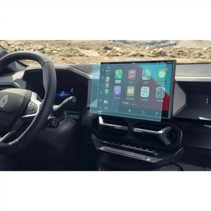 Renault Duster E-Tech 10.1 İnç ile Uyumlu Multimedya Ekran Koruyucu