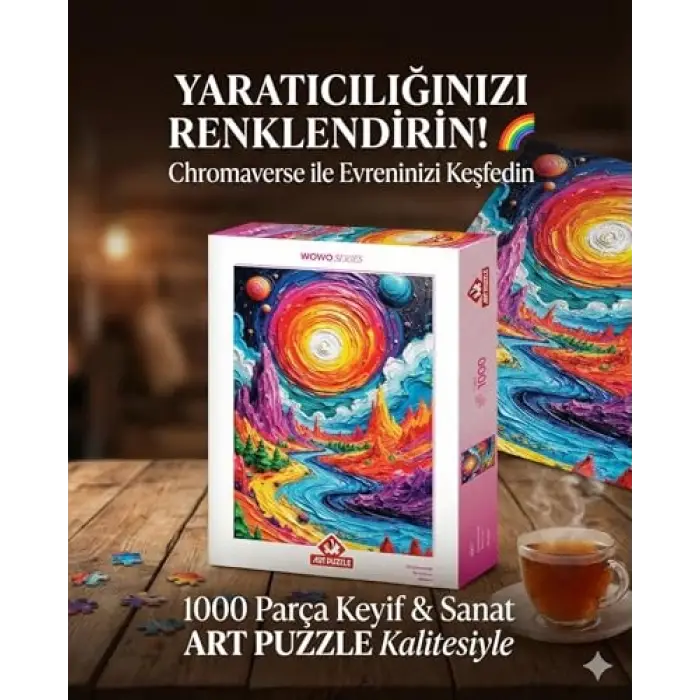 Renk Evreni 1000 Parça Yapboz