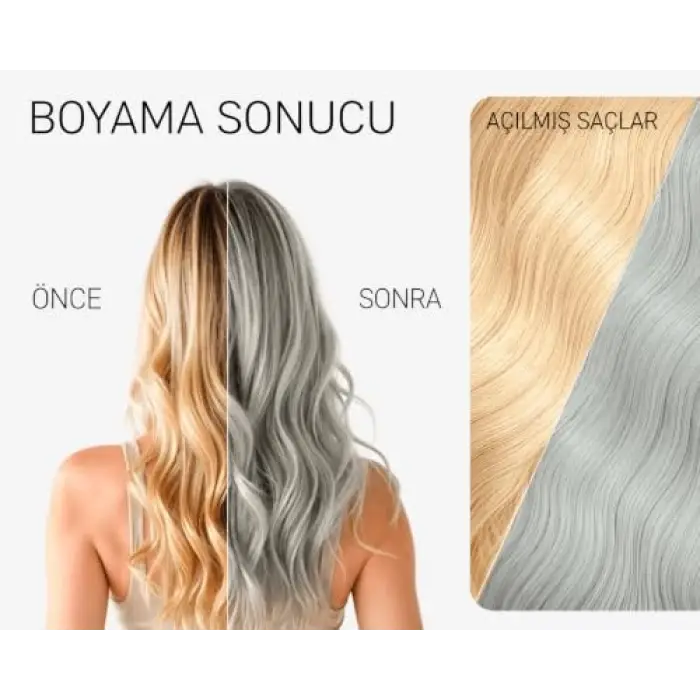 Renk Veren Saç Balsamı, 9.01 çelik, 150 ml
