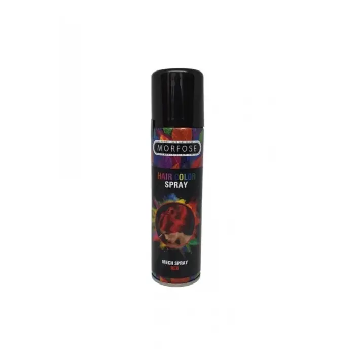 Renkli Saç Spreyi 150 ml - Kırmızı Mech
