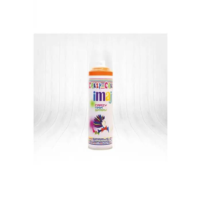Renkli Saç Spreyi Turuncu 100 ml