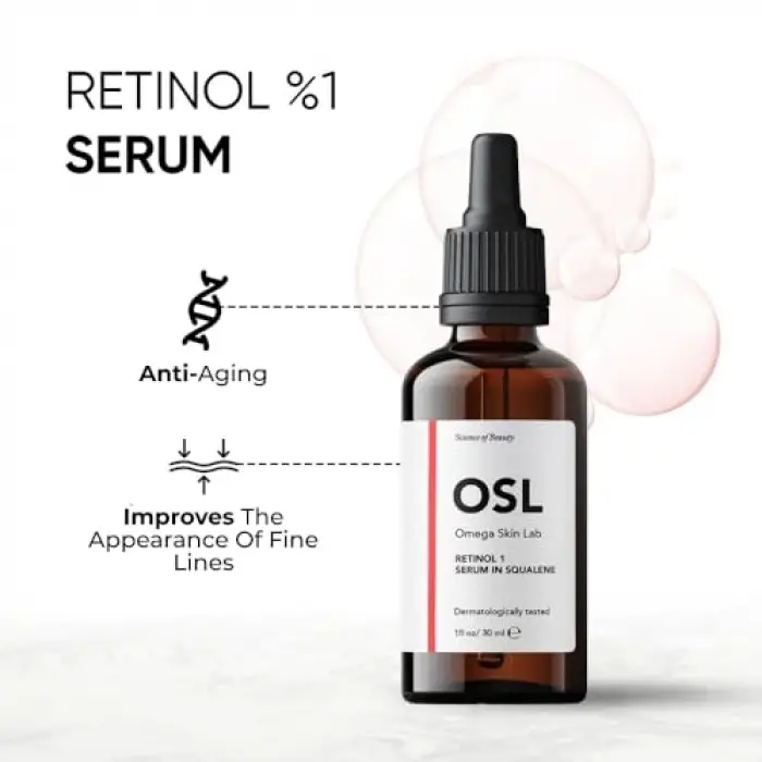 Retinol%1 Squalene Serum, 30 ml