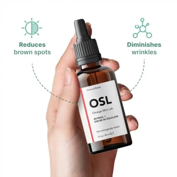 Retinol%1 Squalene Serum, 30 ml
