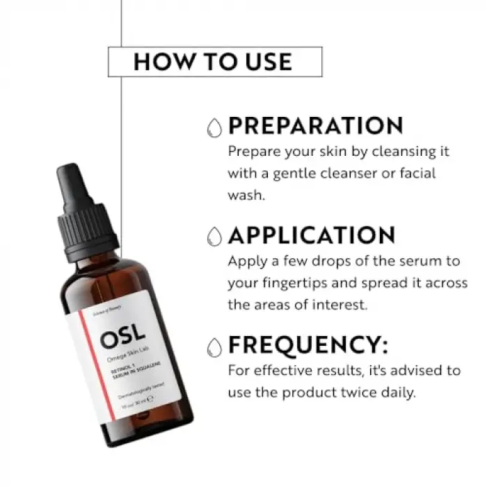 Retinol%1 Squalene Serum, 30 ml