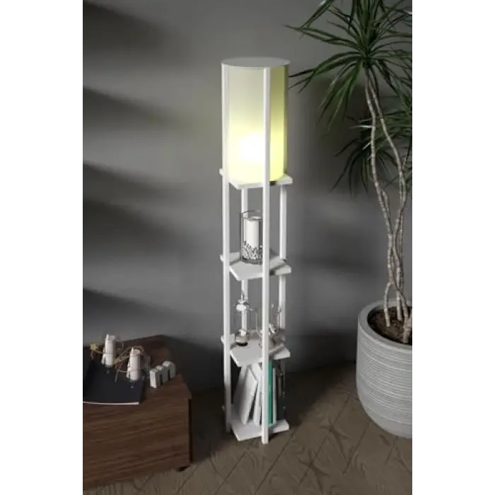 Retodesign Star Beyaz Rafli Lambader 4002