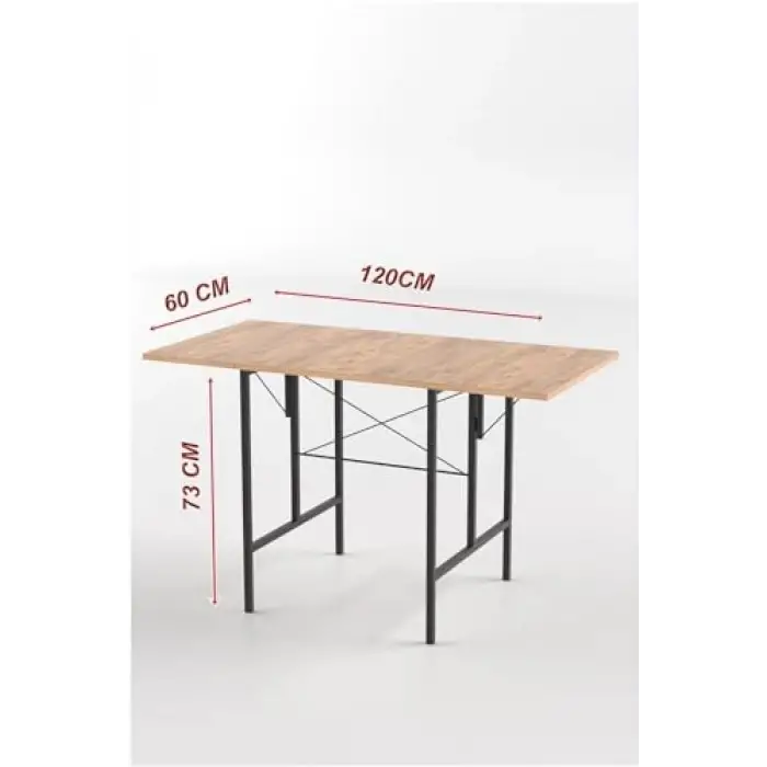 Retodesign Yıldız Katlanır Mutfak Masası Katlanır Masa 1625