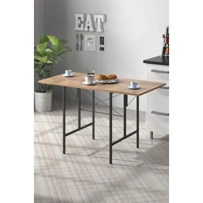 Retodesign Yıldız Katlanır Mutfak Masası Katlanır Masa 1625