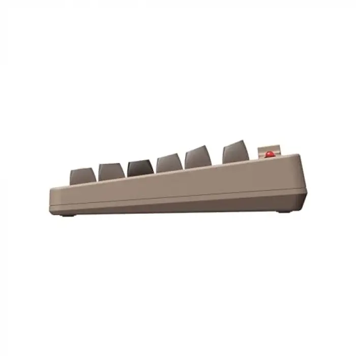 Retro Mekanik Klavye, Bluetooth/2.4G/USB-C Hot Swappable, 87 Tuşlu, Windows ve Android uyumlu, C64 Edition, Qwerty İngilizce