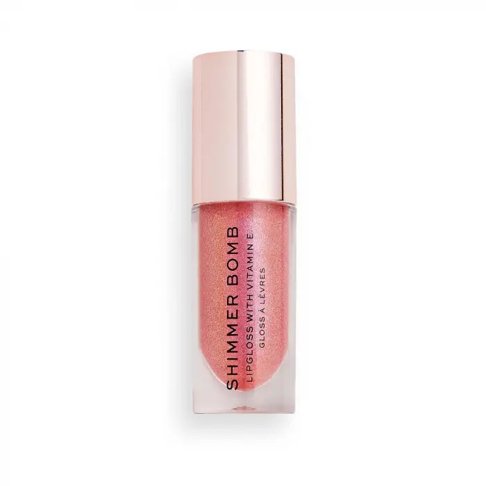 Revolution Shimmer Bomb Daydream Pink Lip Gloss
