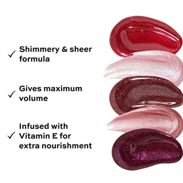 REVOLUTION SHIMMER BOMB LIP GLOSS SPARKLE