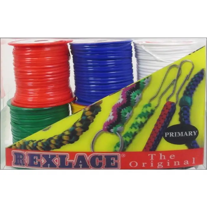 Rexlace Makaralar 50yd 6/pkg-primary, Diğer, Çok Renkli