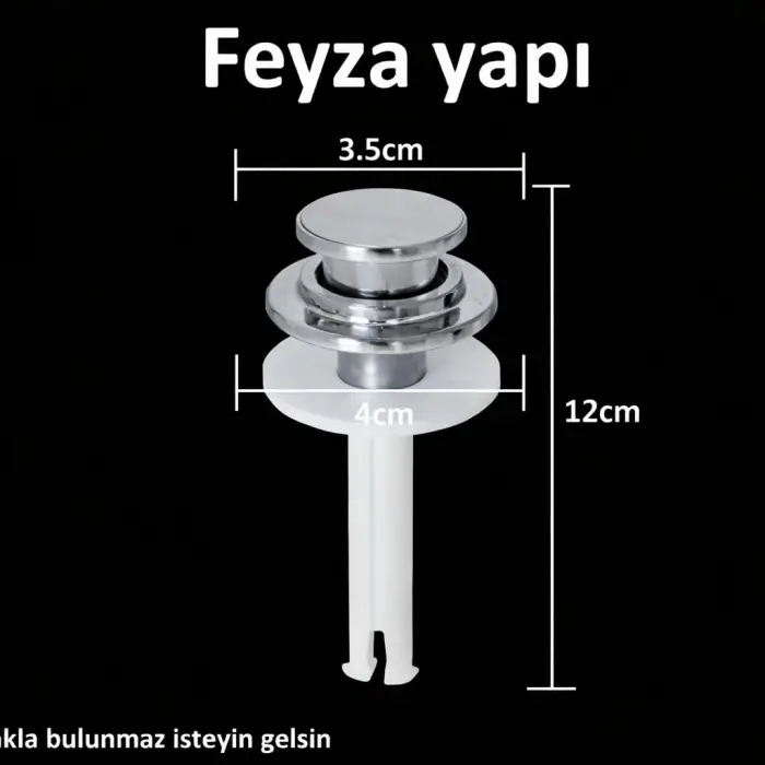 Rezervuar İç Takım Çekme Düğmesi, Çekmeli Buton