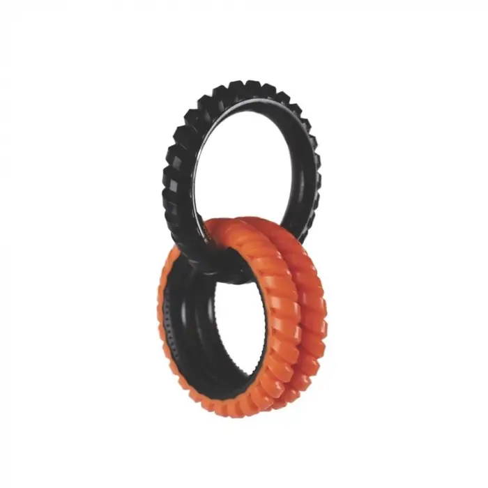 Rıng Kıng Köpek Oyuncağı Trıple Orange/Black