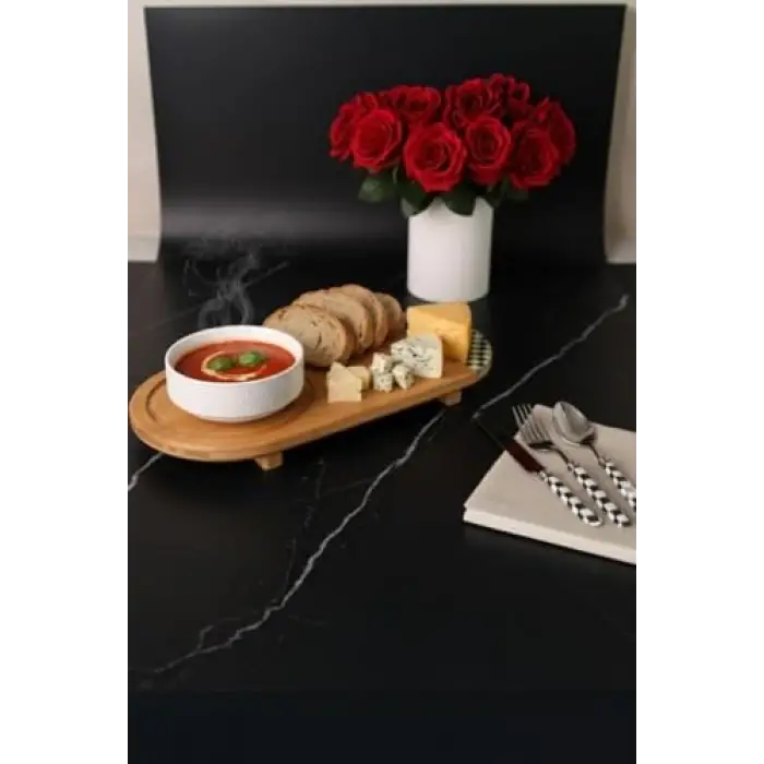 Ritual - Cam Kapaklı Peynir Seti Oval