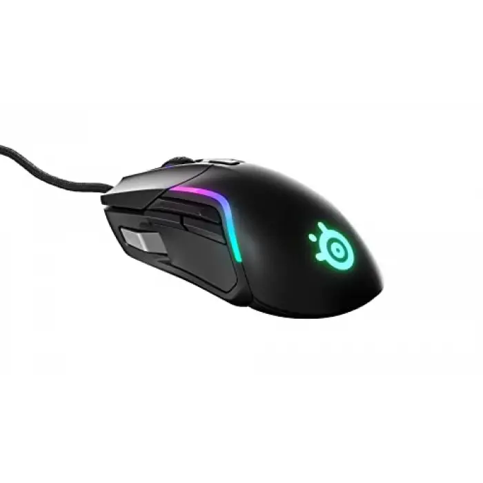 Rival 5 Oyuncu Mouse, 18,000 Cpı TrueMove Air Optik Sensör, 9 Programlanabilir Düğme, 85 g