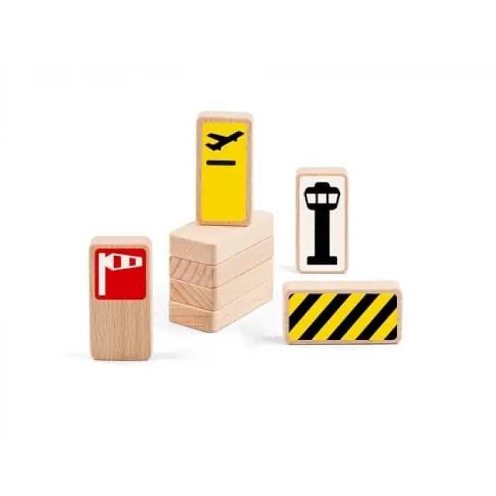 Roadblocks Set Traffic Signs