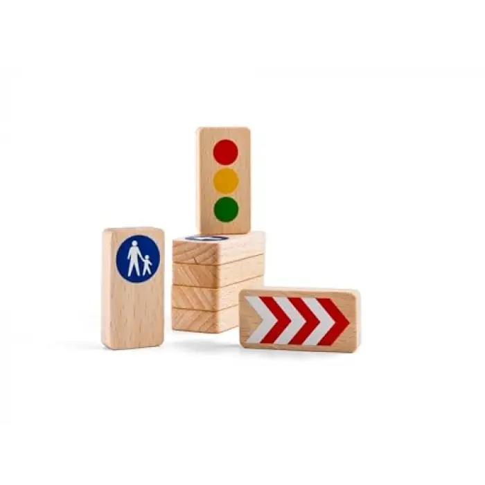 Roadblocks Set Traffic Signs
