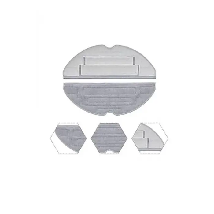 Roborock S8 Sonic Mopping Pro Ultra Ile Ile Uyumlu 6 Adet Mop Paspas