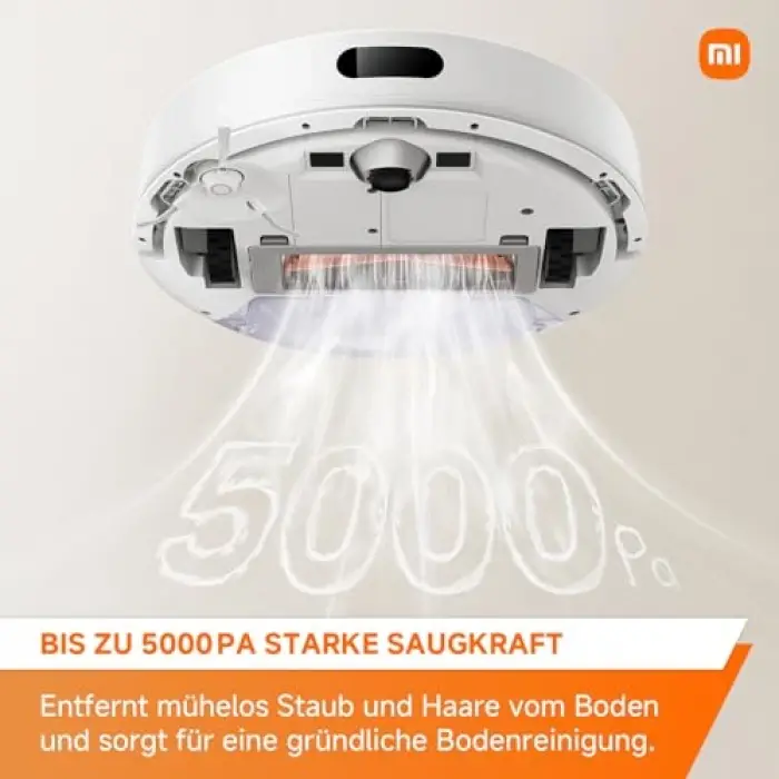 Robot Vacuum S20, 5000Pa Emiş Gücü, Akıllı Robot Süpürge, Siyah