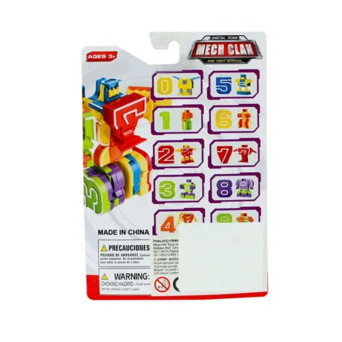 Robota Dönüşen Rakam- Üç Oyuncak